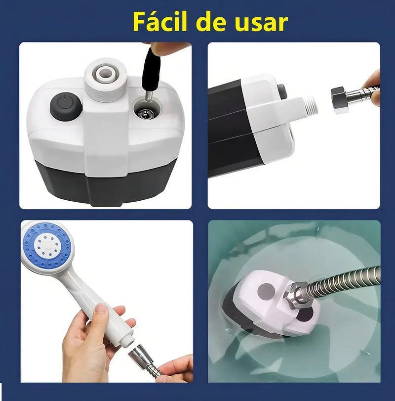 Chuveiro portátil recarregável Chuveiro de emergência Chuveiro de acampamento