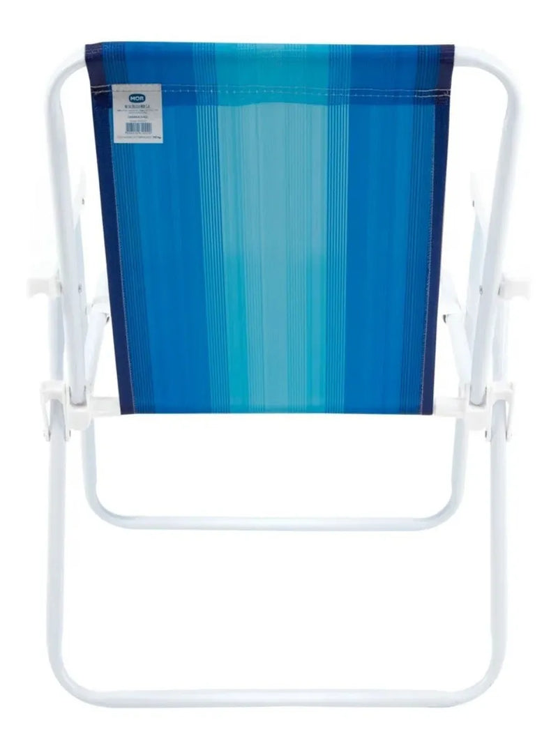 Cadeira De Praia Dobravel Mor Aço
